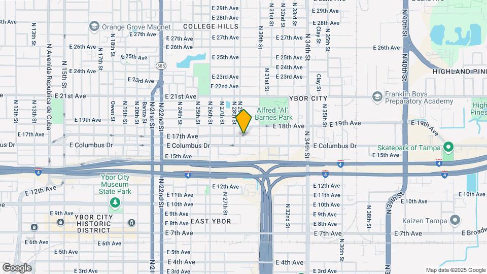 2707 N 29th St Mapa y Detalles de la Ubicación
