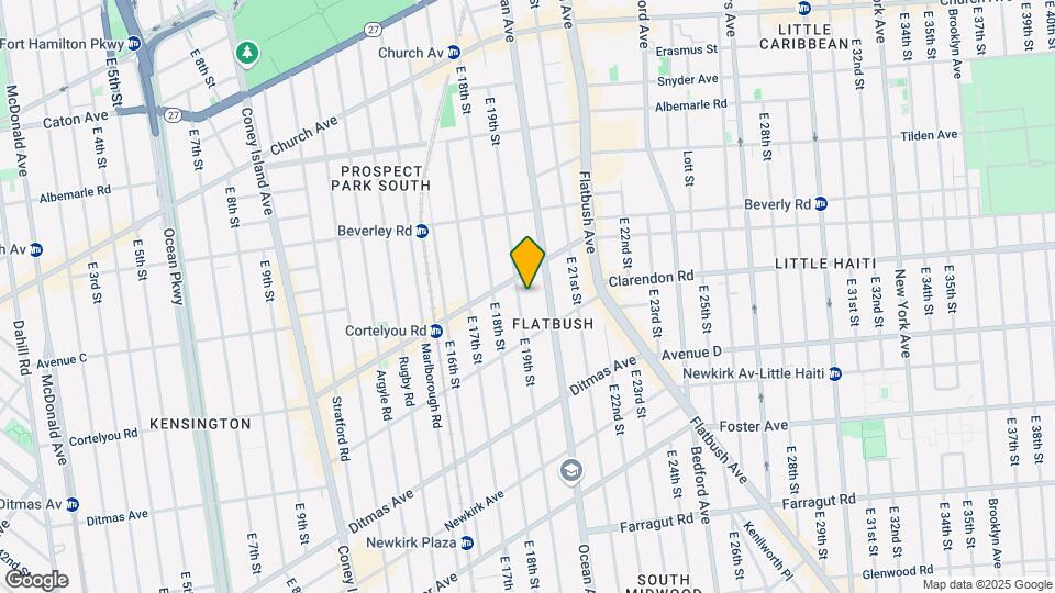 323 E 19th St Mapa y Detalles de la Ubicación
