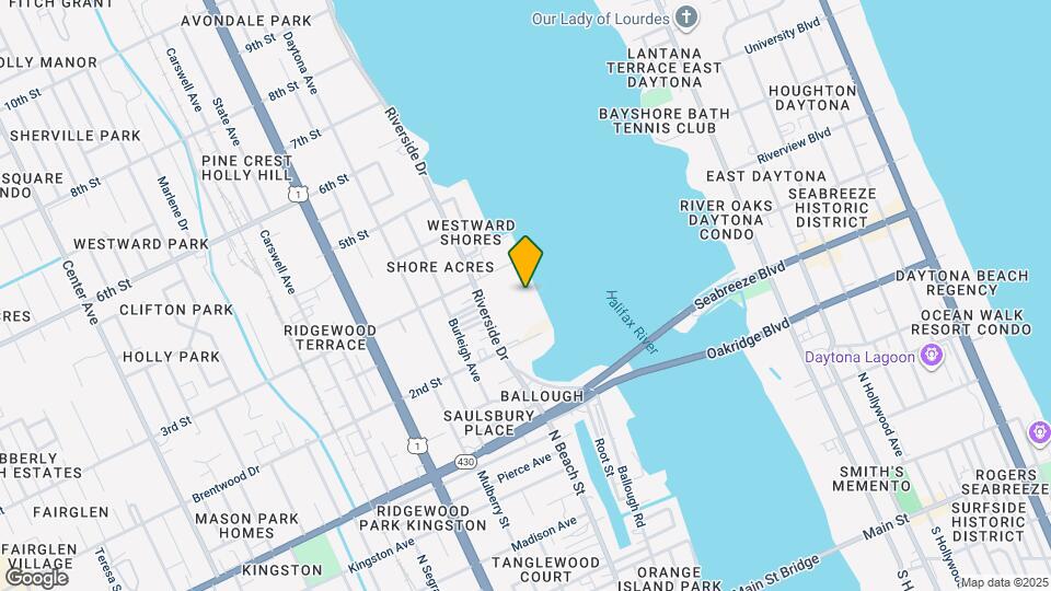 241 Riverside Dr Map and Location Details