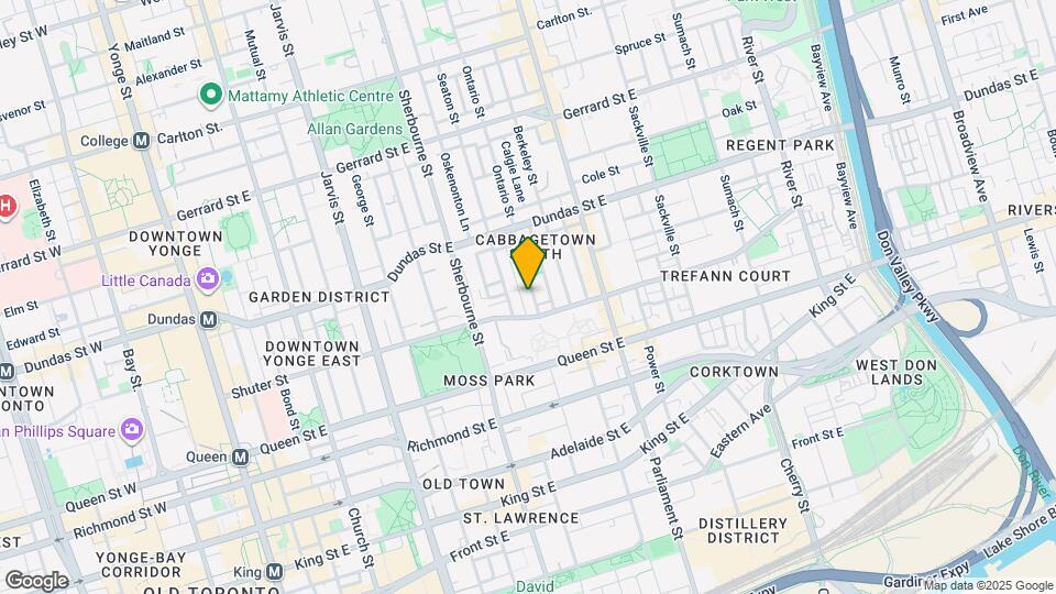 208 Ontario St Map and Location Details