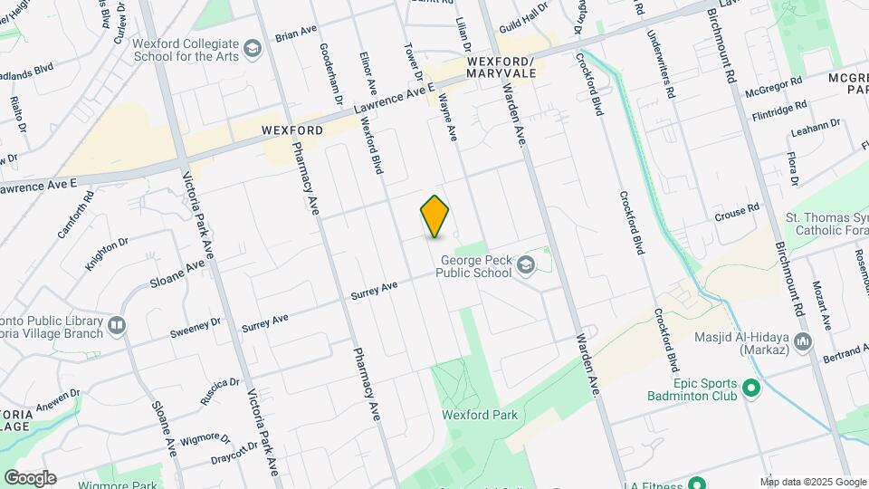 59 Tedford Dr Map and Location Details