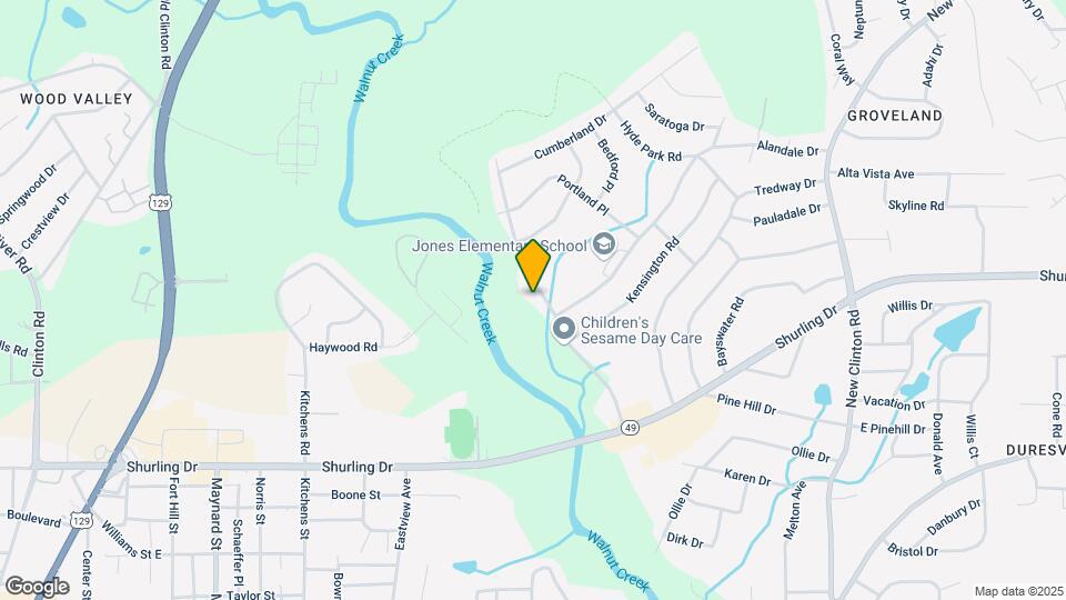2766 Walnut Creek Rd Map and Location Details