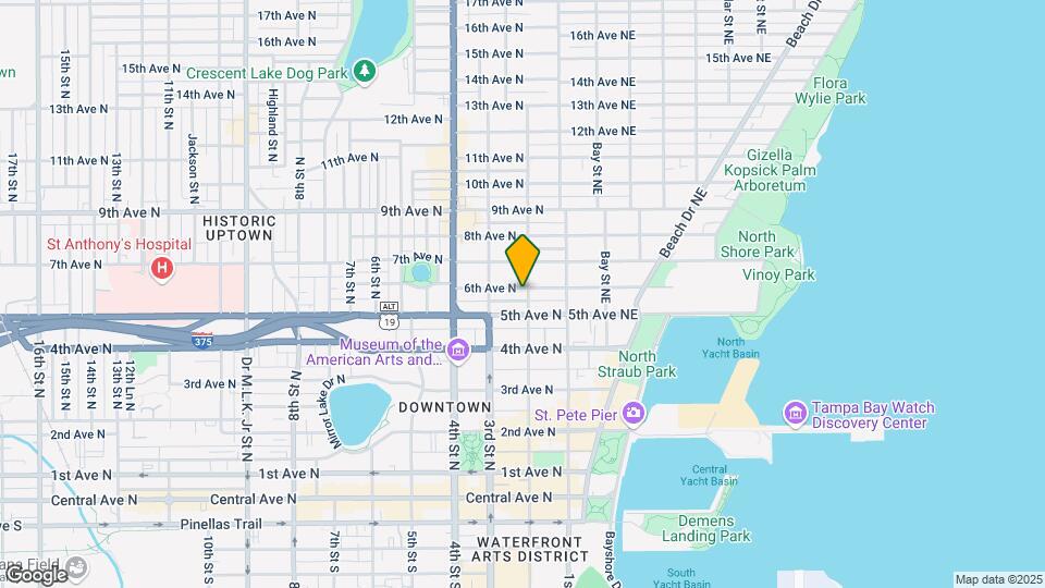 550 2nd St N Mapa y Detalles de la Ubicación
