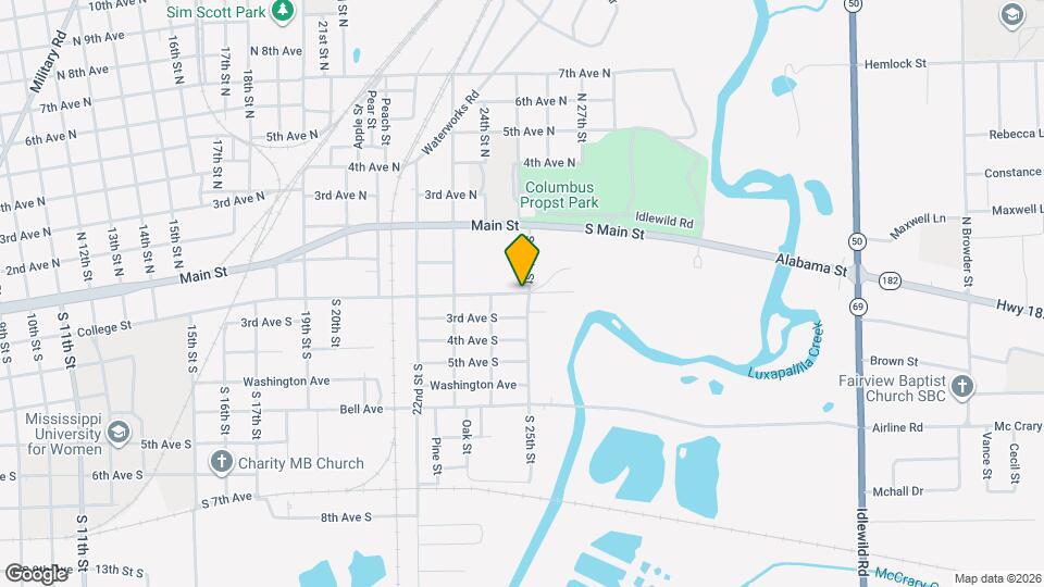 2430 College St Map and Location Details