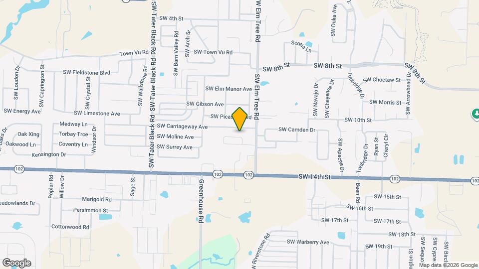 3400 SW Landau Ct Mapa y Detalles de la Ubicación