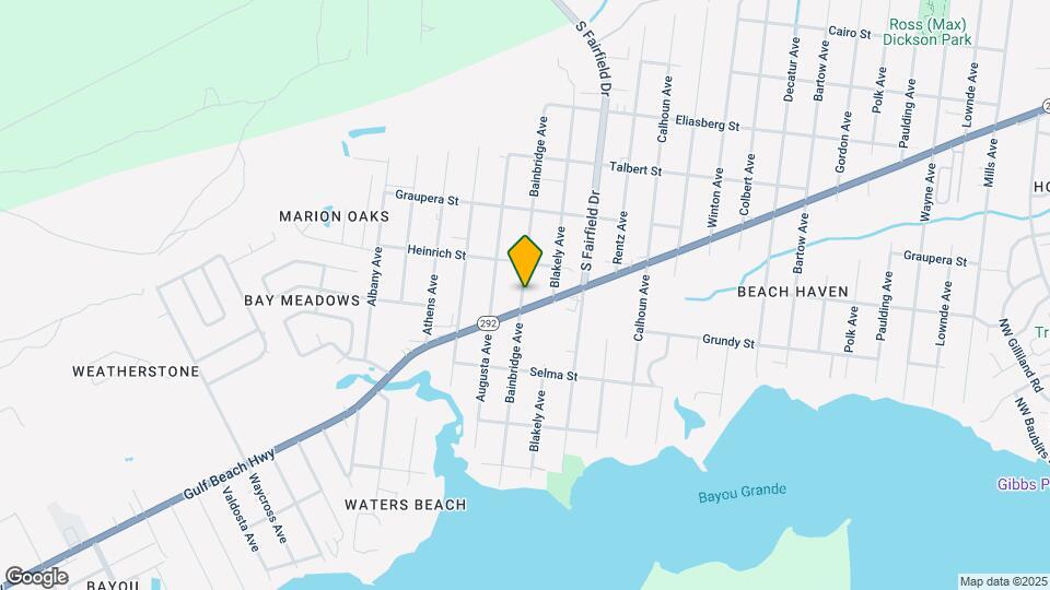 1826 Bainbridge Ave Map and Location Details