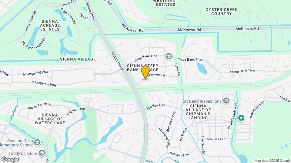 3715 Hawkins Ct Map and Location Details