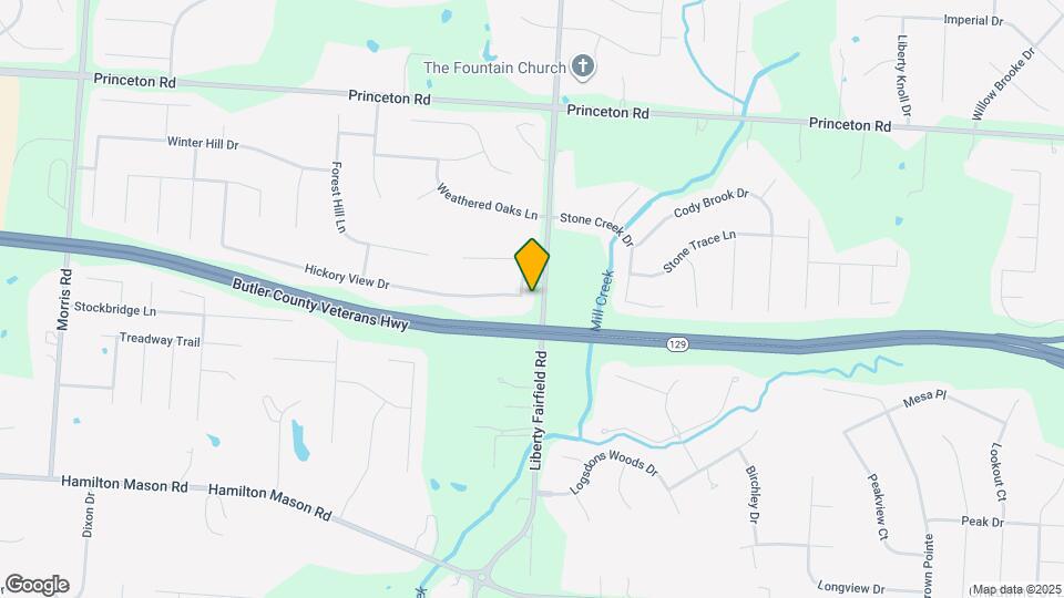 7036 Maple Crest Ct Mapa y Detalles de la Ubicación