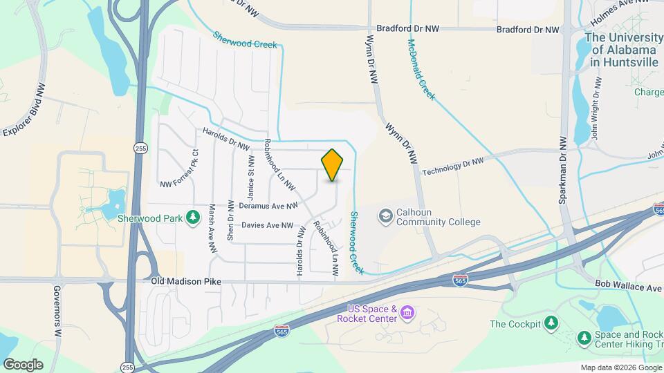 415 Harolds Dr NW Map and Location Details