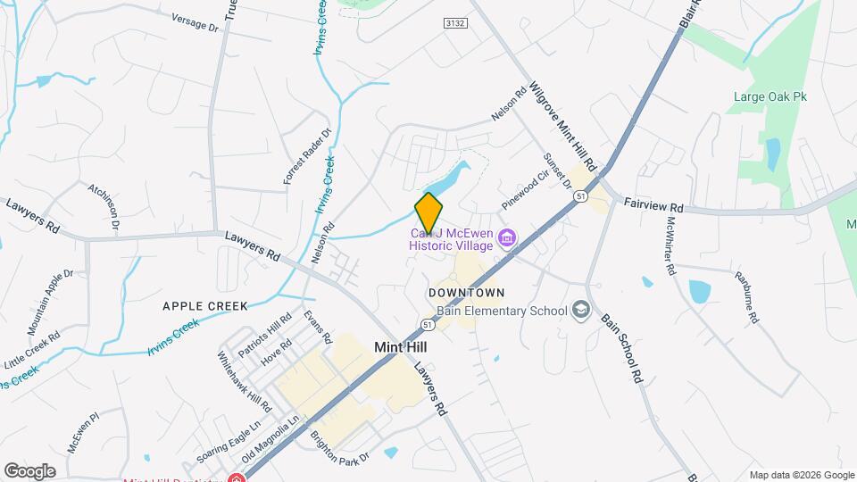 1304 Colgher St Map and Location Details