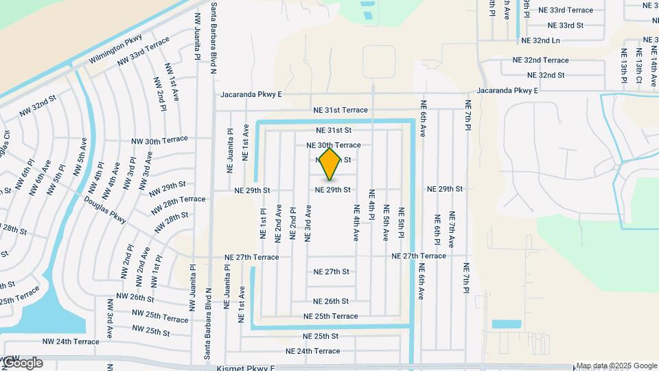 321 NE 29th St Map and Location Details