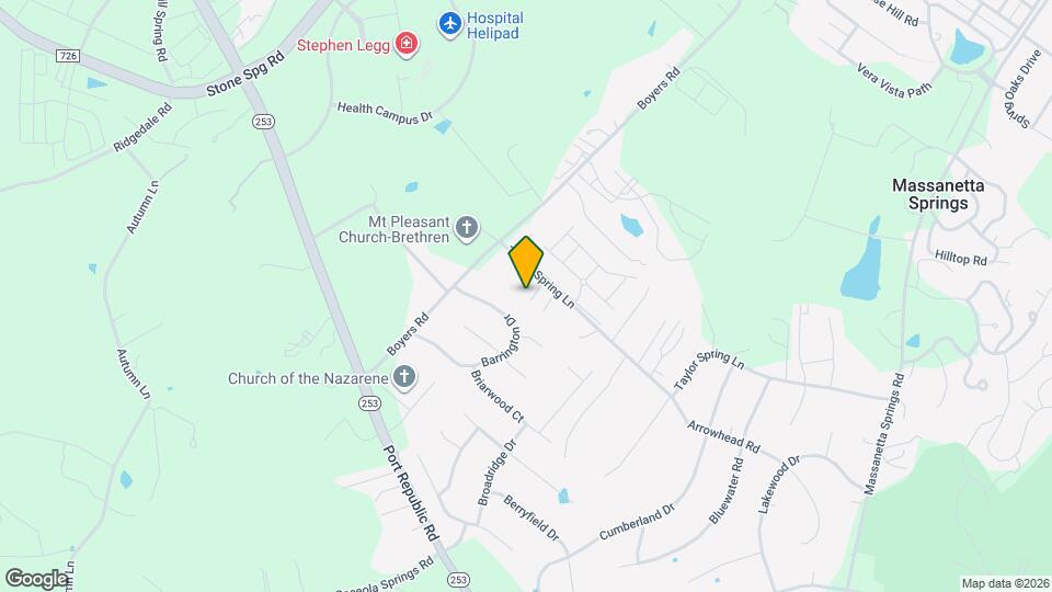 1683 Allison Wy Map and Location Details