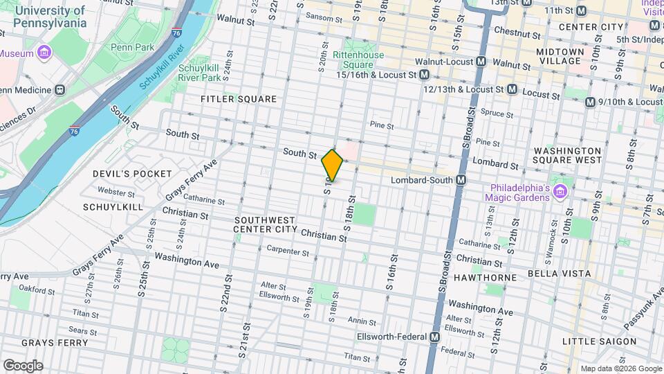 715 S 19th St Map and Location Details