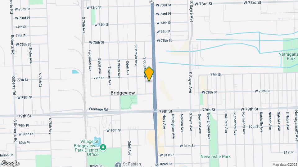 7730 S Harlem Ave Mapa y Detalles de la Ubicación