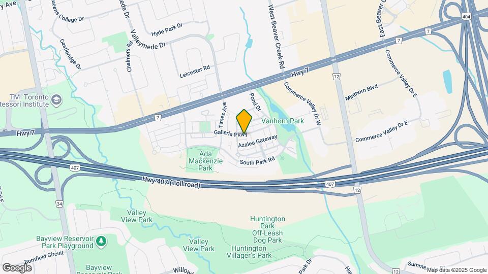 127 Galleria Pkwy Map and Location Details