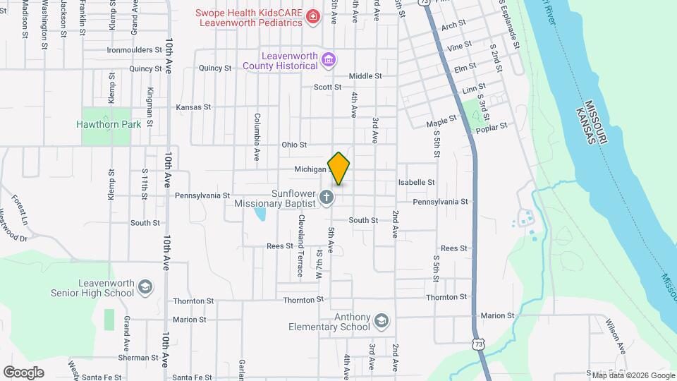 1623 5th Ave Map and Location Details