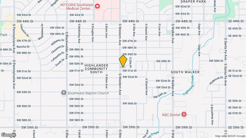 821 SW 51st St Map and Location Details