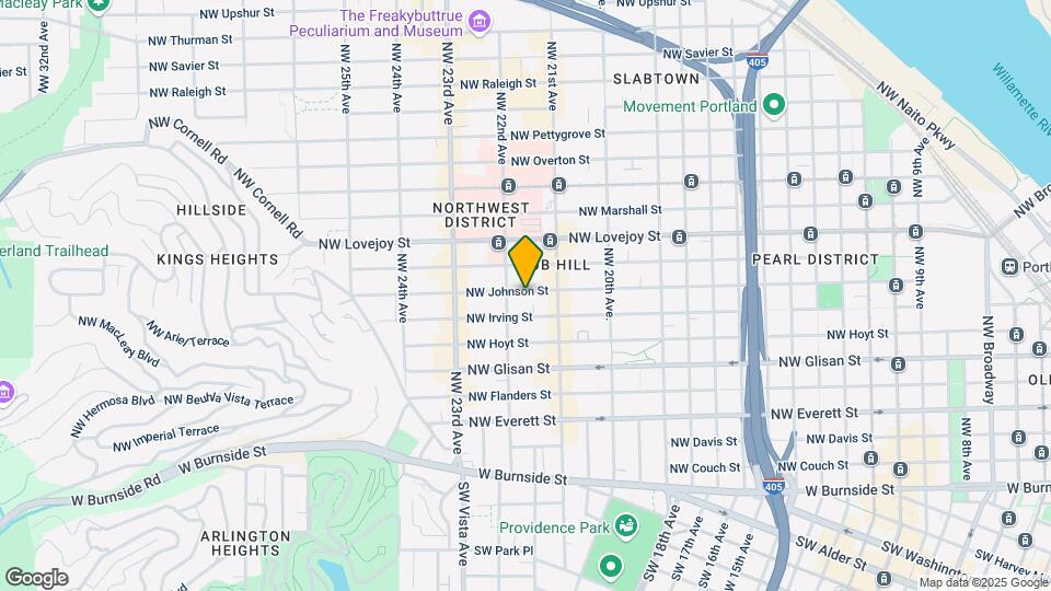 2160 NW Johnson St Map and Location Details