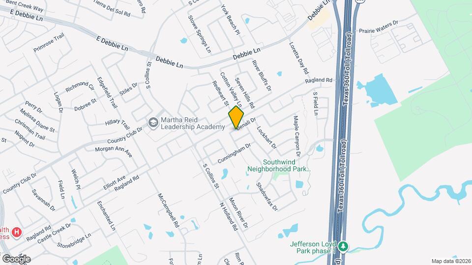 608 Denali Dr Map and Location Details