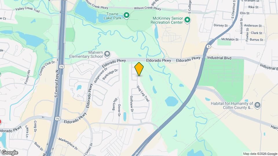 2513 Dog Leg Trail Map and Location Details