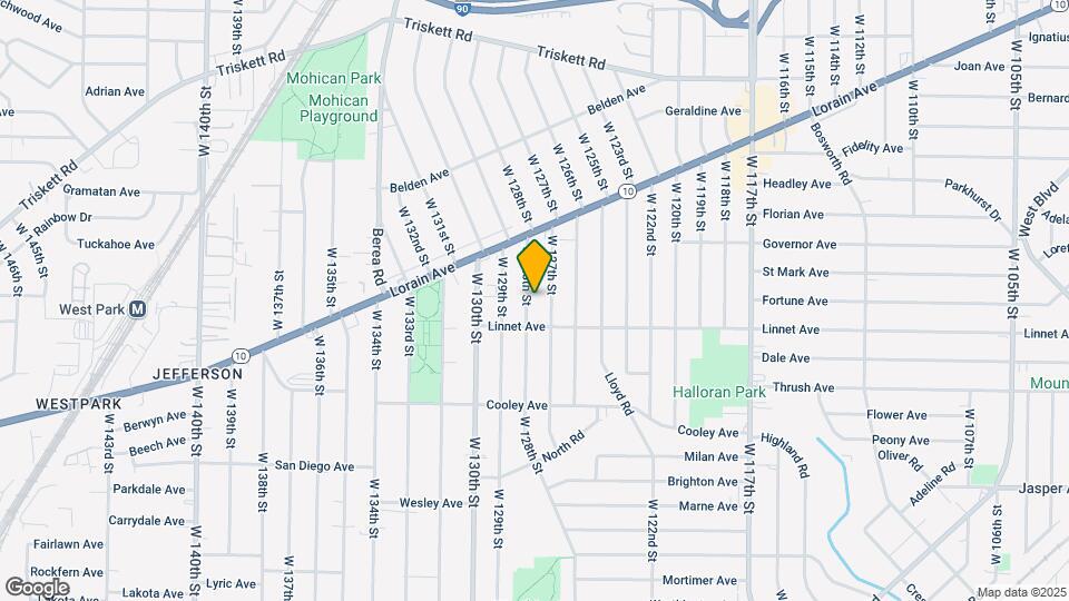 3507 W 128th St Map and Location Details