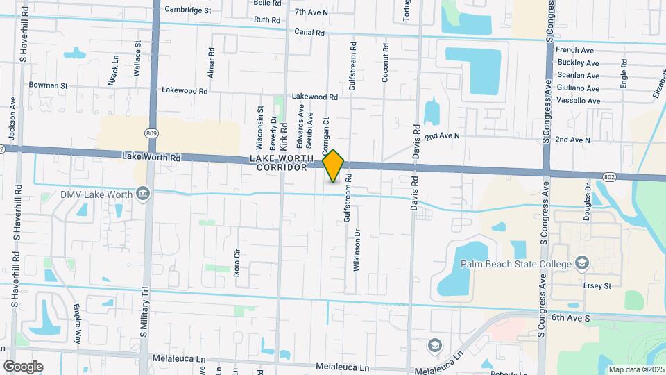 3810 Lake Worth Rd Map and Location Details