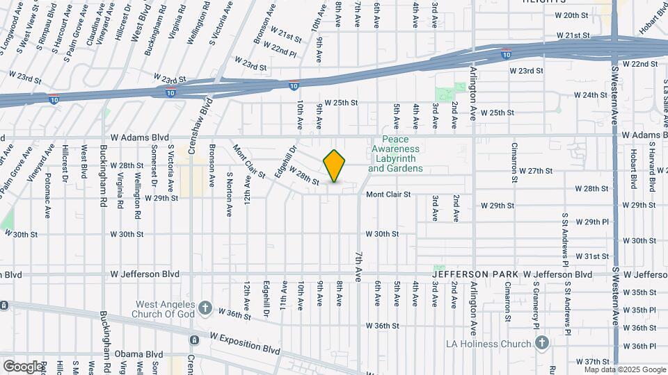 3805-3811 Montclair St Map and Location Details