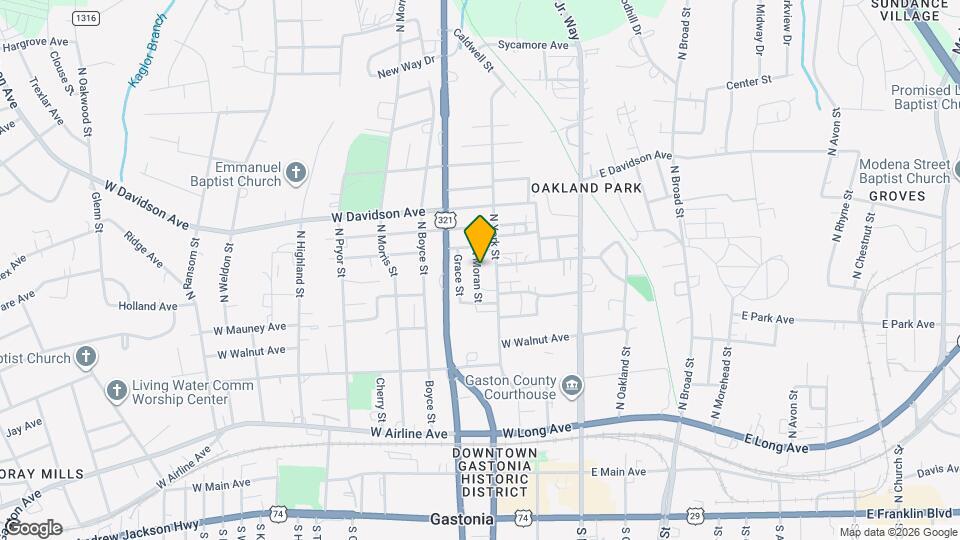 620 N Moran St Map and Location Details