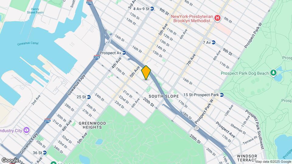 291 18th St Map and Location Details