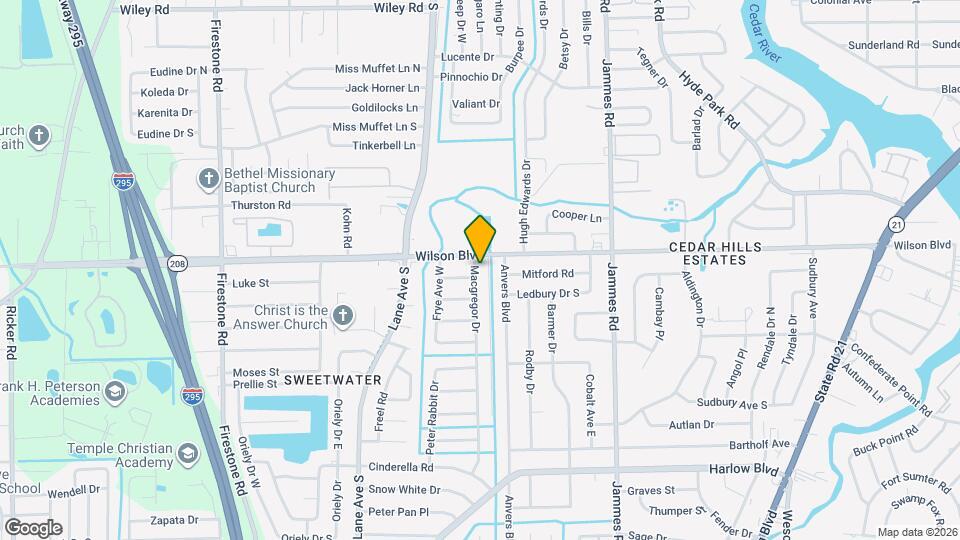 3615 Macgregor Dr Map and Location Details