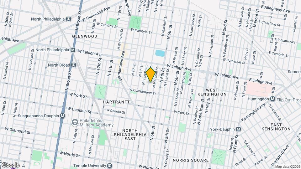 2533 N 7th St Mapa y Detalles de la Ubicación