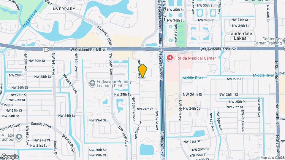 5515 NW 27th St Map and Location Details