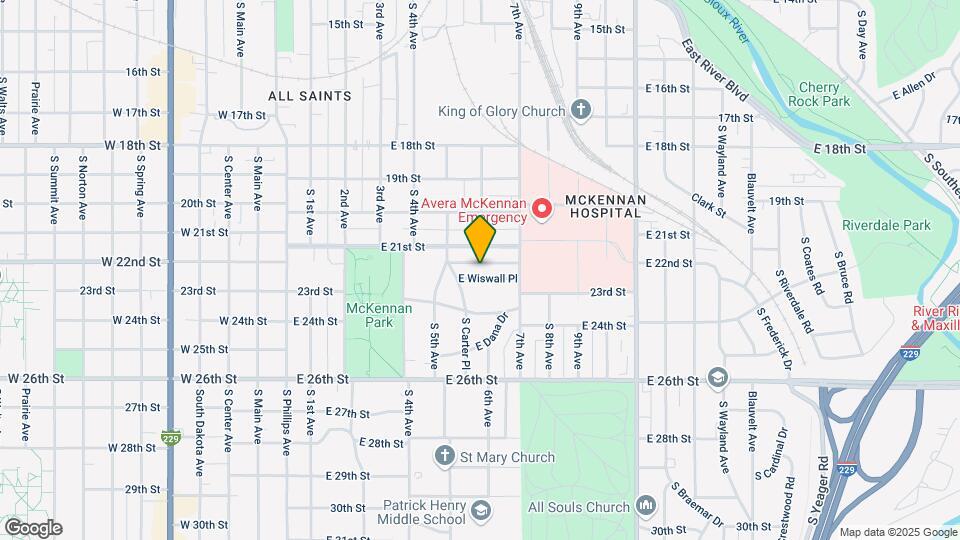 620 E Wiswall Pl Map and Location Details