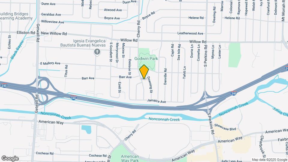 1854 Cherry Rd Map and Location Details