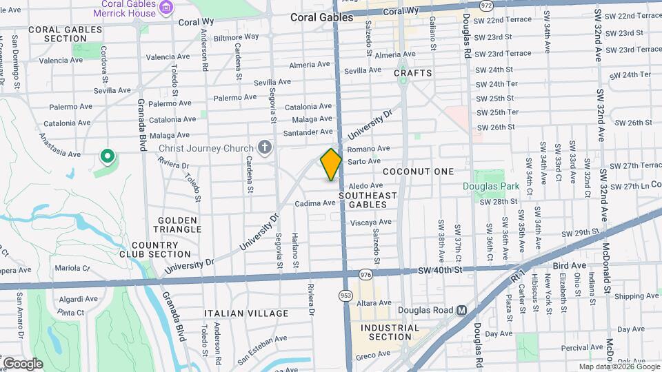 415 Aledo Ave Map and Location Details