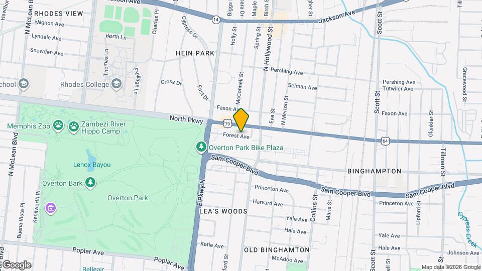 2390 Forest Ave Map and Location Details
