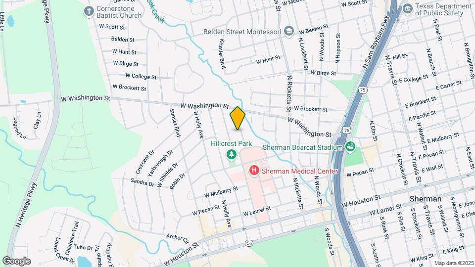 630 Kessler Blvd Map and Location Details