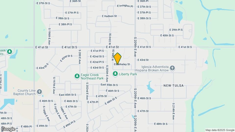 3515 E Berkeley St Map and Location Details