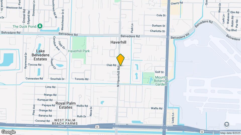 4999 Haverhill Pointe Dr Map and Location Details