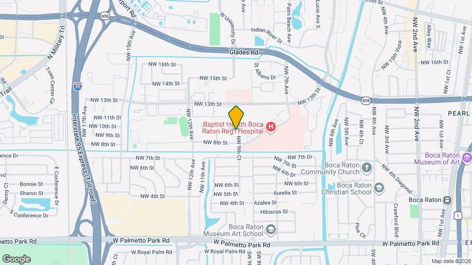 931 NW 9th Ct Map and Location Details