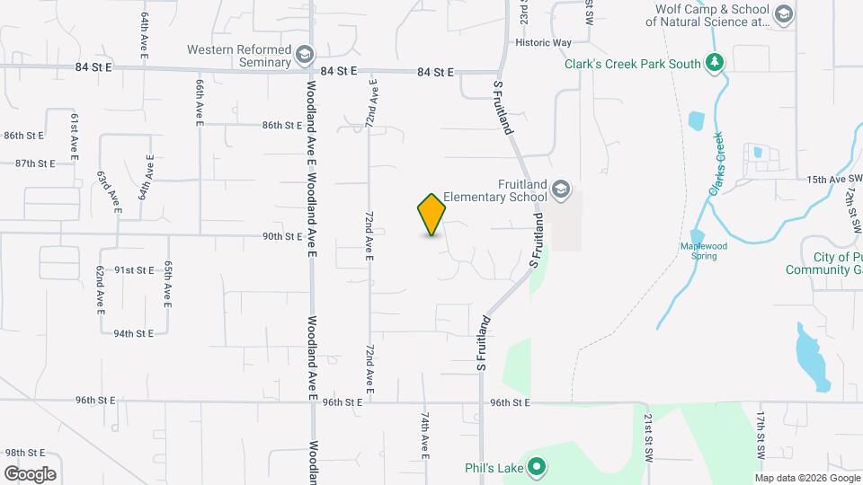 2709 17th Ave Ct SW Mapa y Detalles de la Ubicación