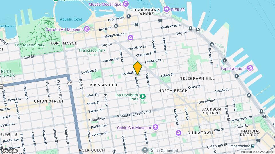 2016-2024 Taylor St Map and Location Details