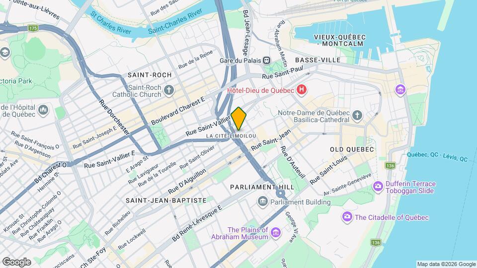 743 Honoré Map and Location Details