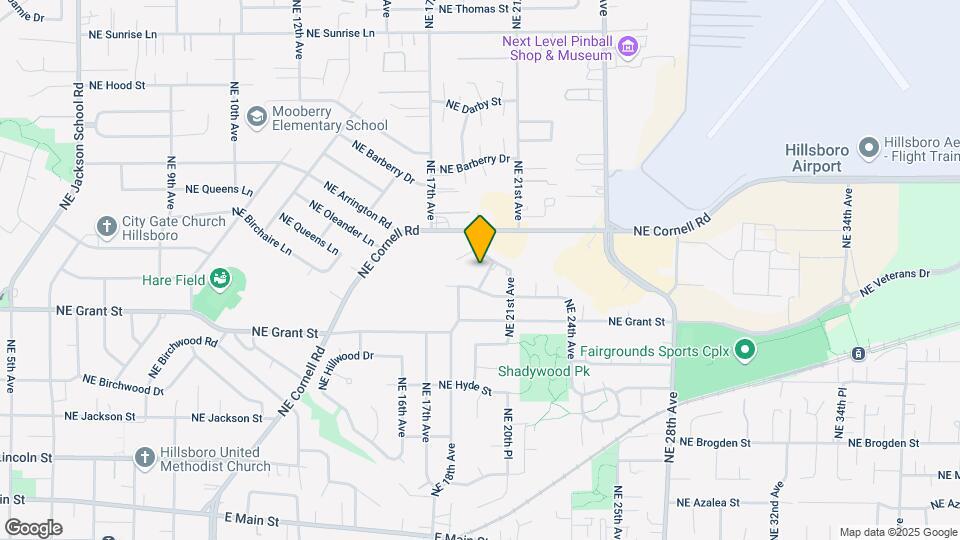 749 NE 20th Pl, Unit 1 Map and Location Details