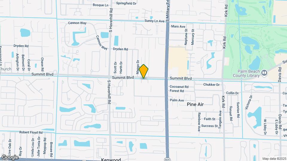 4634 Summit Blvd Map and Location Details