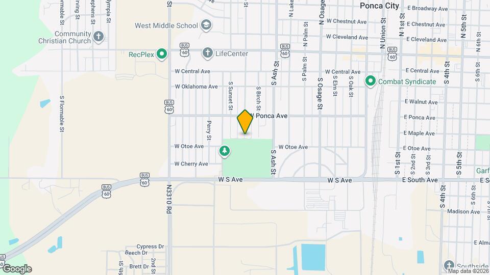 437 S Peachtree St Map and Location Details