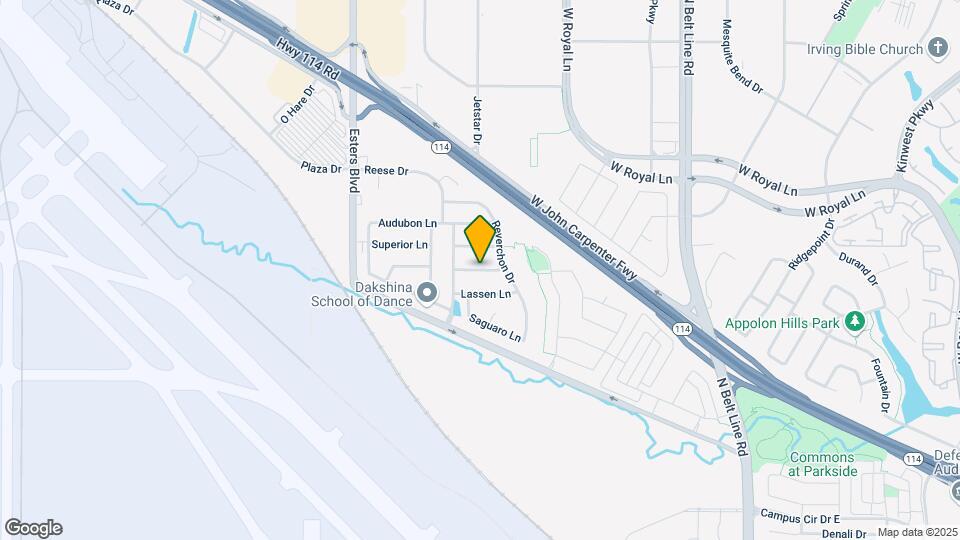 4141 Bering Way Map and Location Details