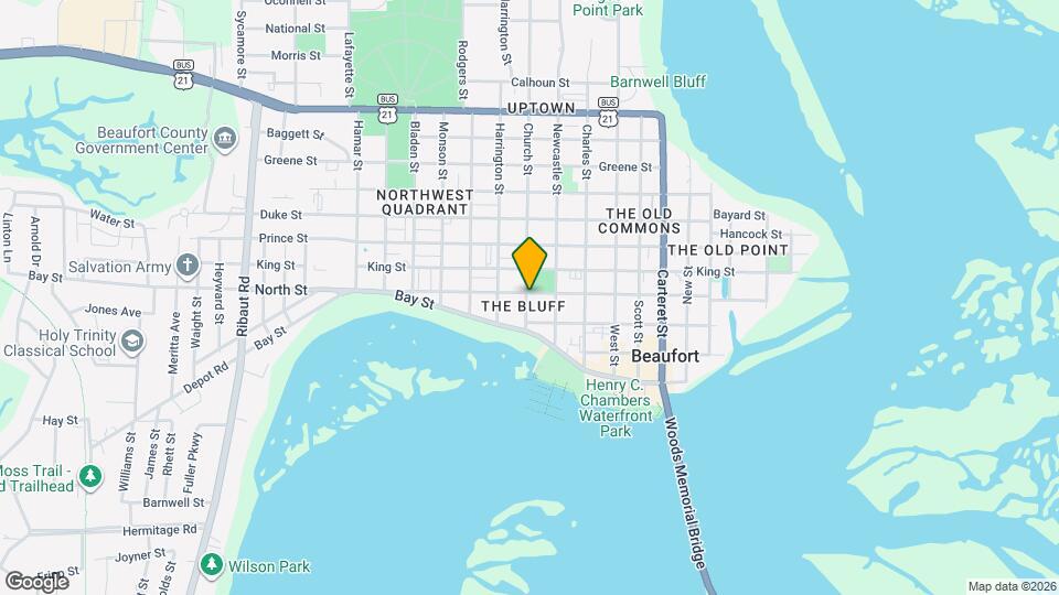 409 Church St Map and Location Details