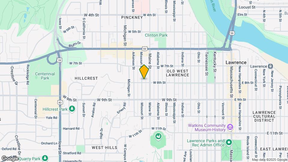 746 Missouri St Map and Location Details