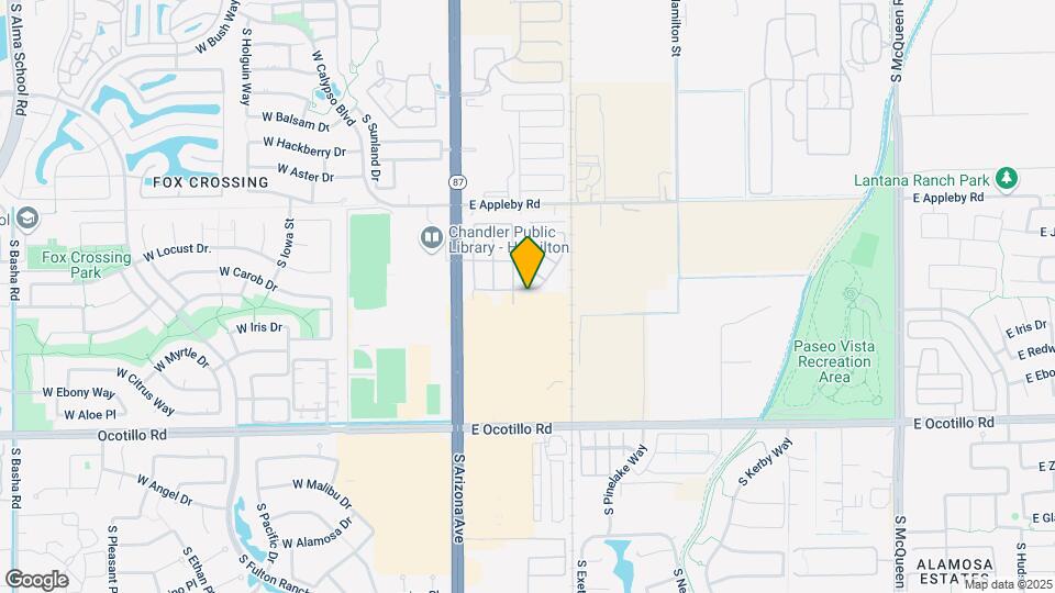 227 E Carob Dr Map and Location Details